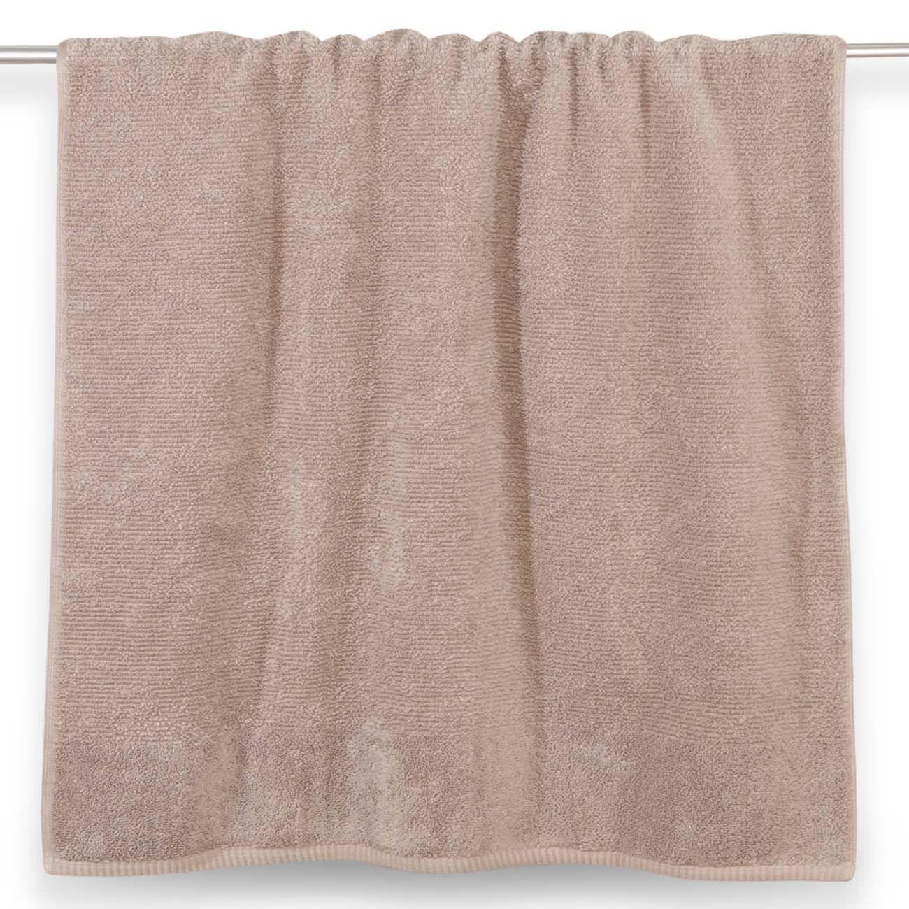 Towel, 70x140 cm, cotton, brown, Terry cotton изображение № 2