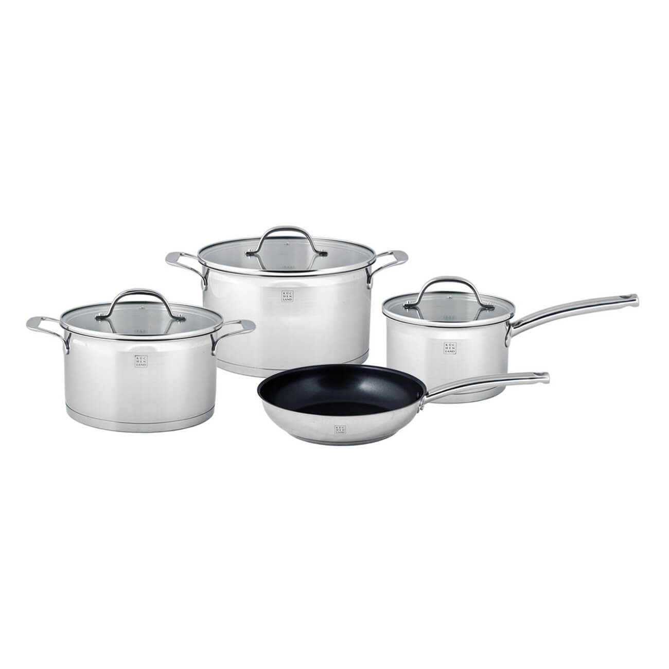 Tableware set, 4 pr, steel, Silver Stone изображение № 1