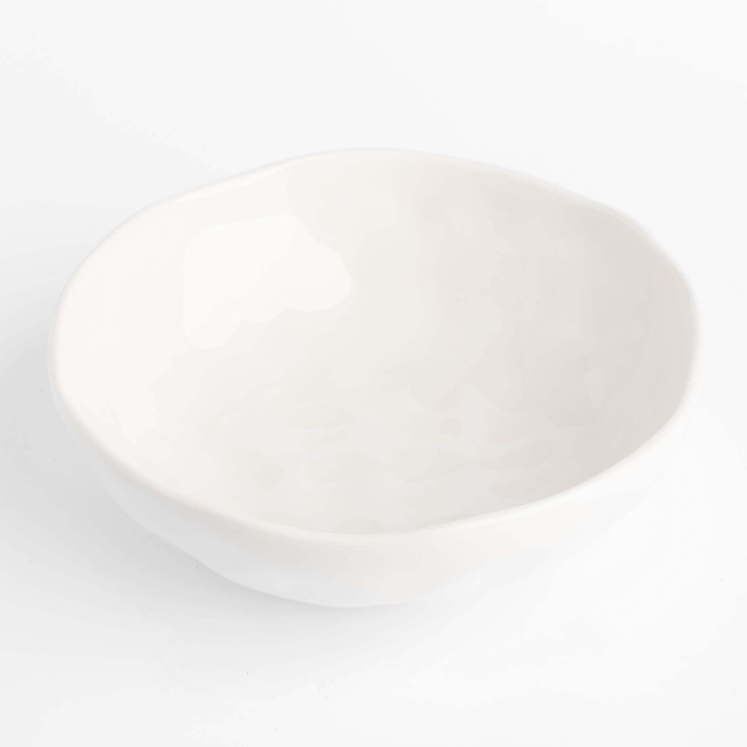 Salad bowl, 17x5 cm, 550 ml, ceramic, white, Lemons on a branch, Sicily in bloom изображение № 3