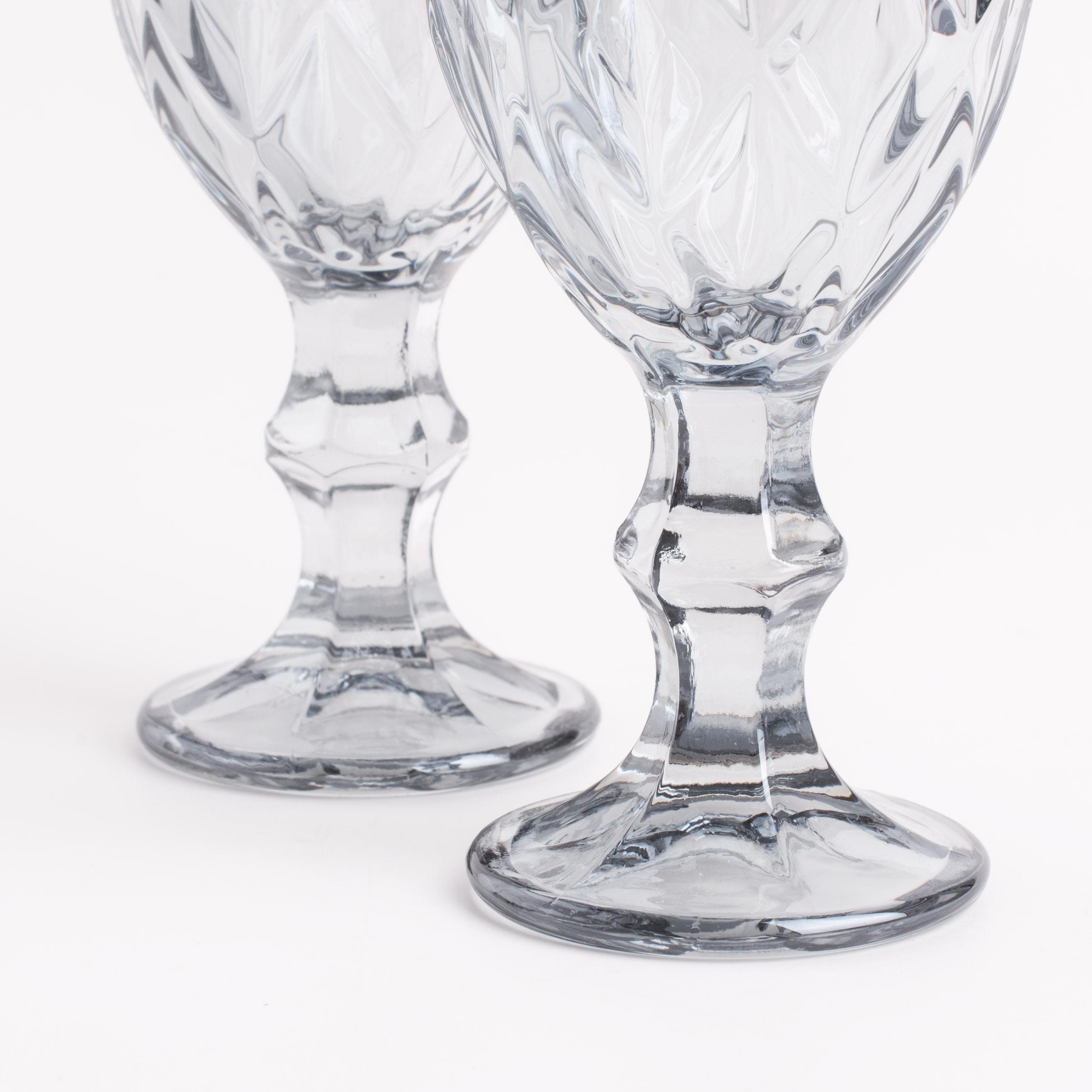 Shot glass, 50 ml, 2 pcs, glass R, gray, Rhomb color изображение № 5