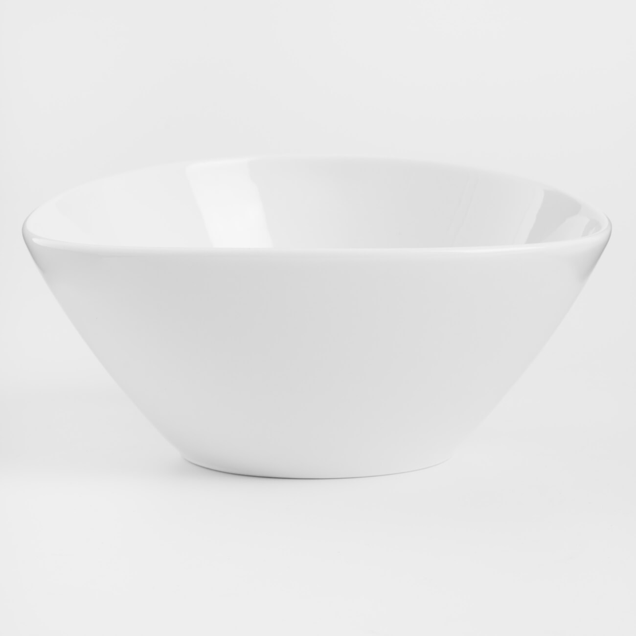 Salad bowl, 16x8 cm, 500 ml, porcelain P, white, Synergy изображение № 1